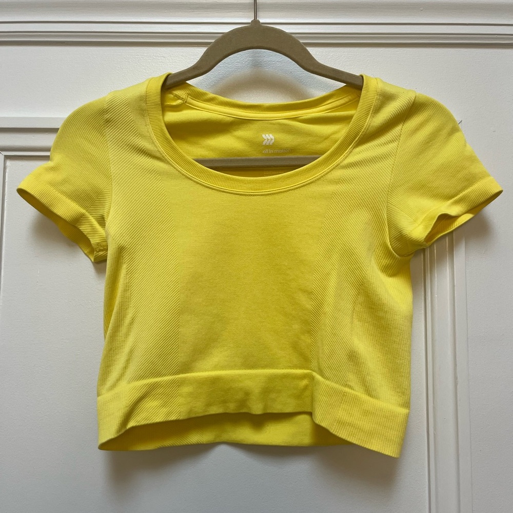 All in Motion Activewear Crop Top